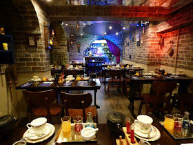 The Potion Room wizard themed Harry Potter afternoon tea at Cutter & Squidge, Soho, London