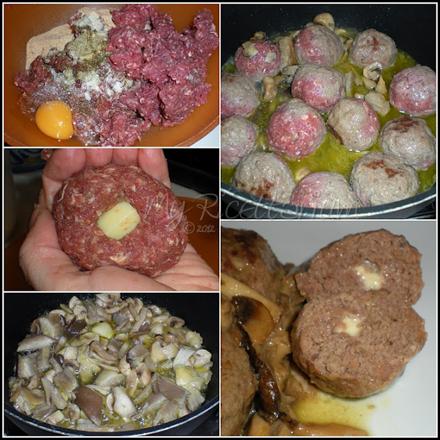 Polpette con funghi