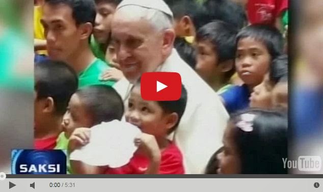 Street Children Had A Surprised Visit By Pope Francis