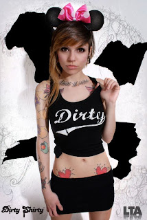 Next Top Models Dirty Shirty Ashley Girls Tattoos