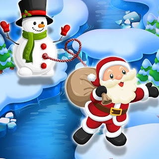 santa-snowman-jump