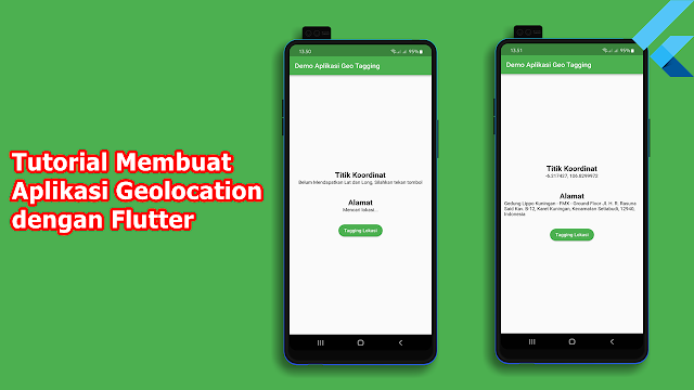 Tutorial Membuat Aplikasi Geolocation dengan Flutter