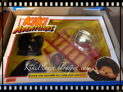 kiki monchhichi monchichi aventures pompier boite neuve set vintage rare collector