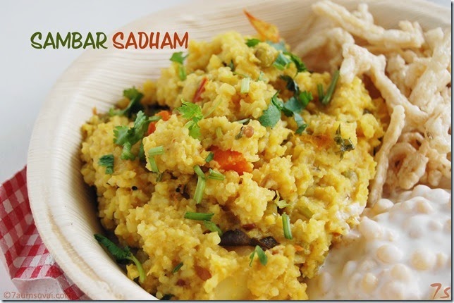 Sambar sadham 