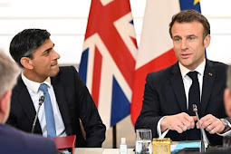 Emmanuel Macron dan Rishi Sunak Bertemu di Paris, Perbaiki Hubungan Pasca Brexit