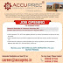 Accuprec Research Labs job vacancy for Regulatory Affairs department at Ahmedabad Location