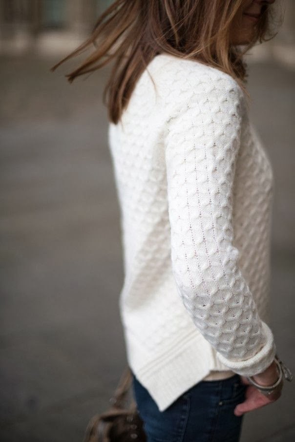 Cozy White Sweater