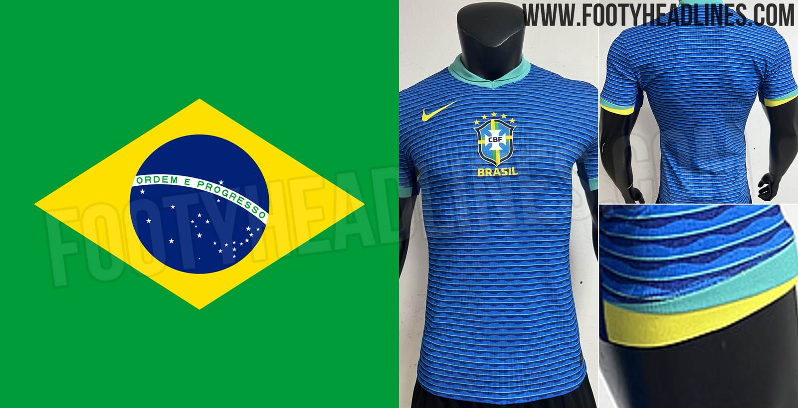 Nike Brazil 2024 Away Kit Leaked - Footy Headlines