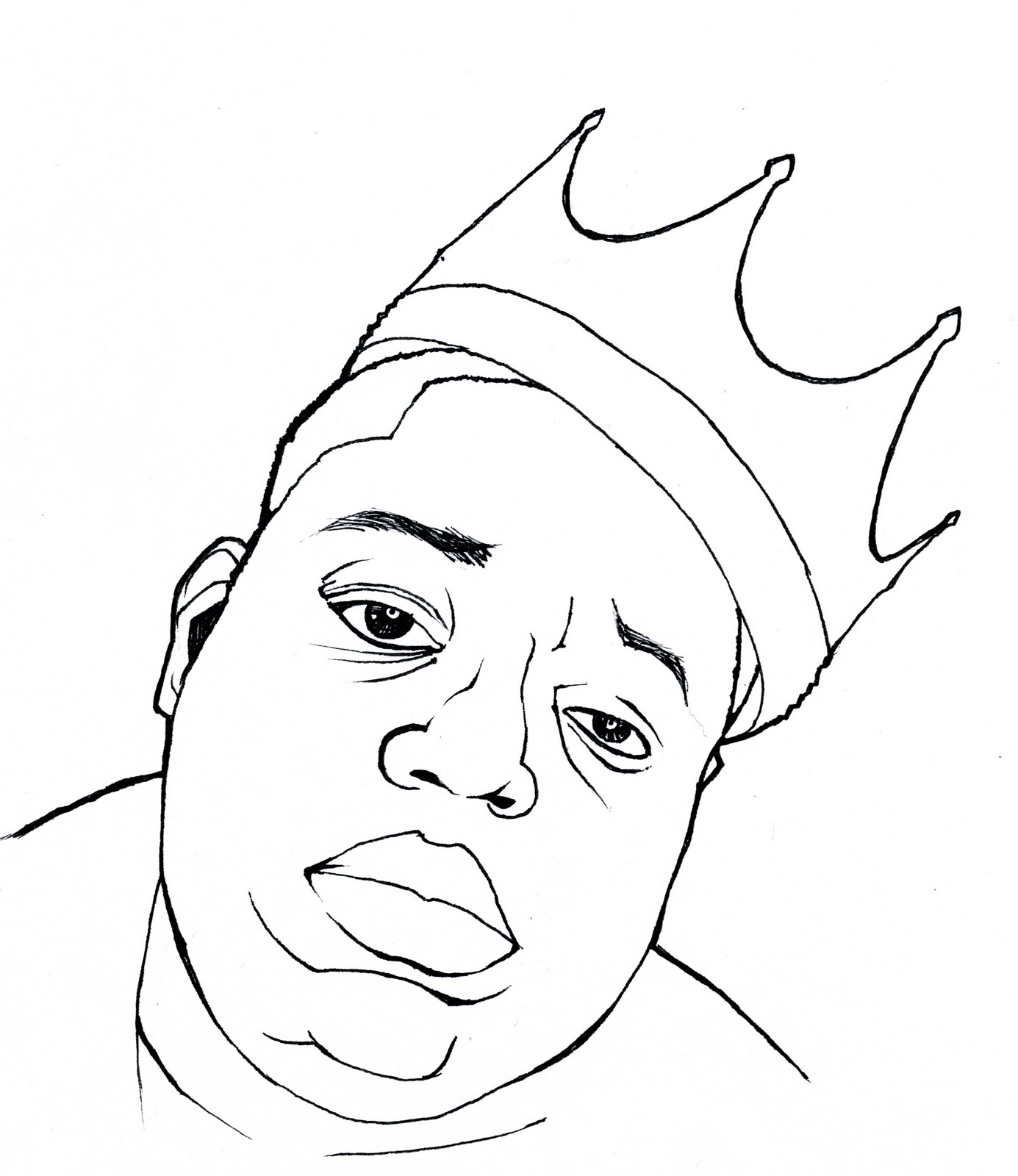 Biggie - Free Coloring Pages