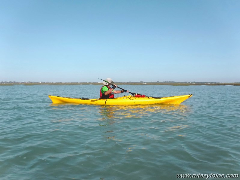 Kayak en Sancti Petri