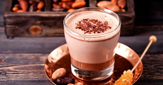 Hot Chocolate With Coconut Milk, Oat Milk & Pecans { Vegan }