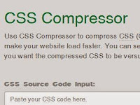 Tips Percepat Loading Blog: Gunakan CSS Compressor