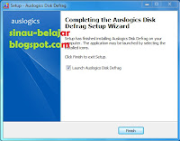 Instal Auslogics Disk Defrag 3.1 di Windows 7