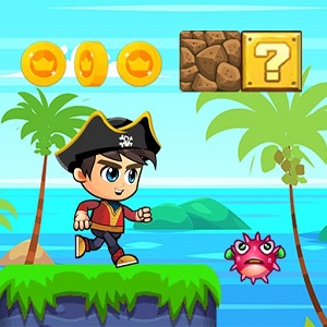 Pirate King Run Island Adventure – Flee from the privateer 