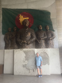 The museum entrance memorial