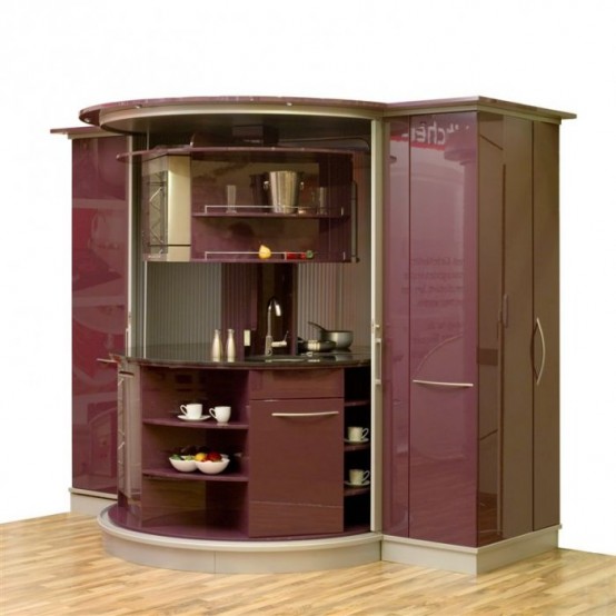 freshhomeandgarden Very  Small  Kitchen  Designs 