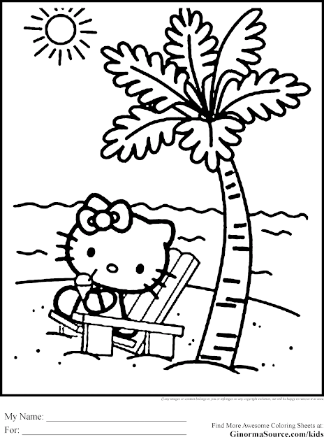  Free Hello Kitty Coloring Pages Image 