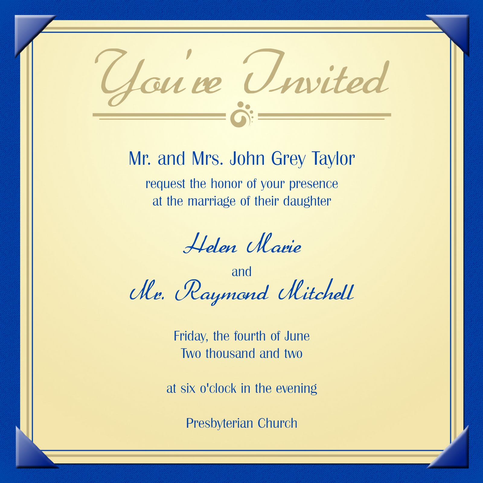wedding invitation cards designs