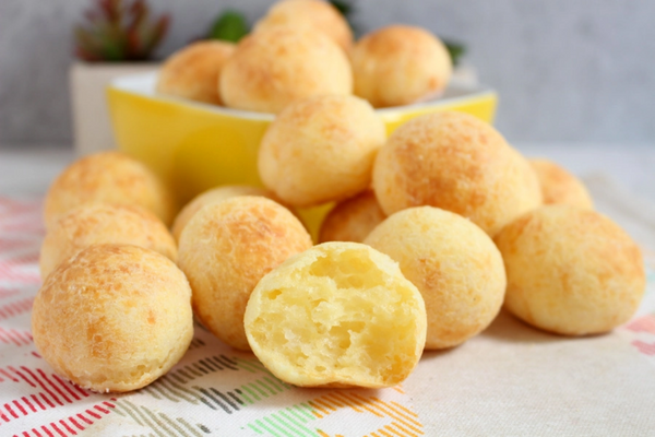 Pão de Queijo com 3 Ingredientes