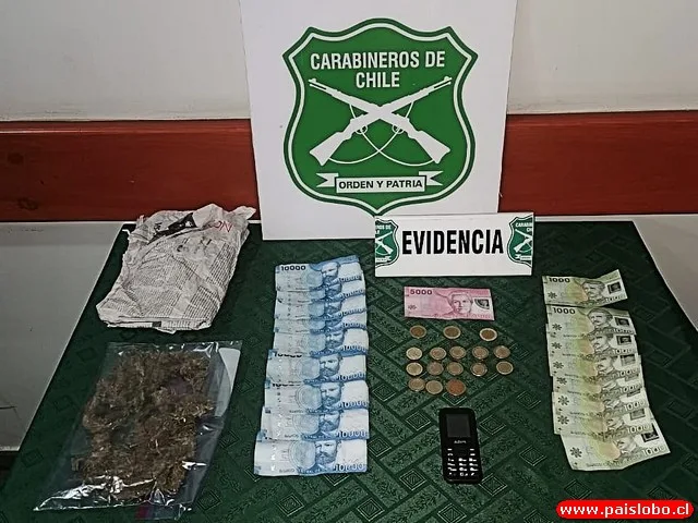 🚨Osorno: Dos detenidos por microtráfico de drogas