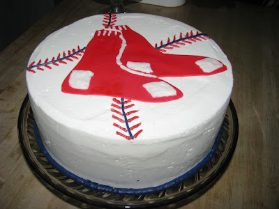 Retro Gran | Boston Red Sox cake