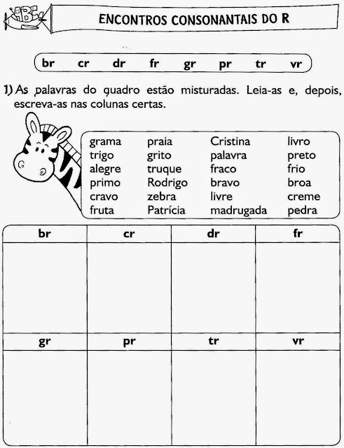 Atividades de português 3 ano fundamental para imprimir