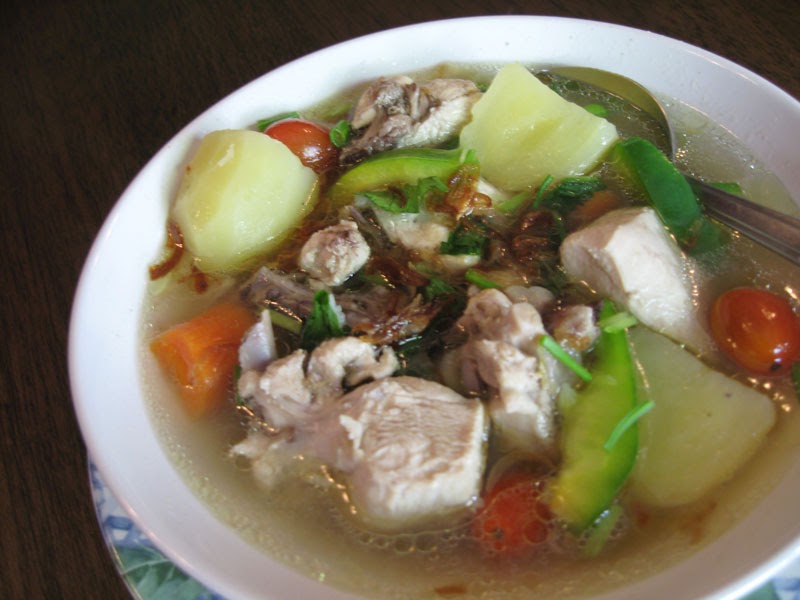 Resep Sup Ayam masakan Daging Sayur Segar  Resep Juna