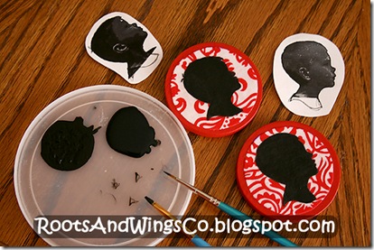 trace on images and paint in