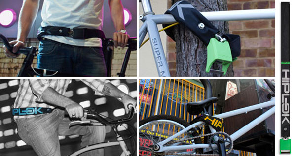 Hiplok - wearable bike lock