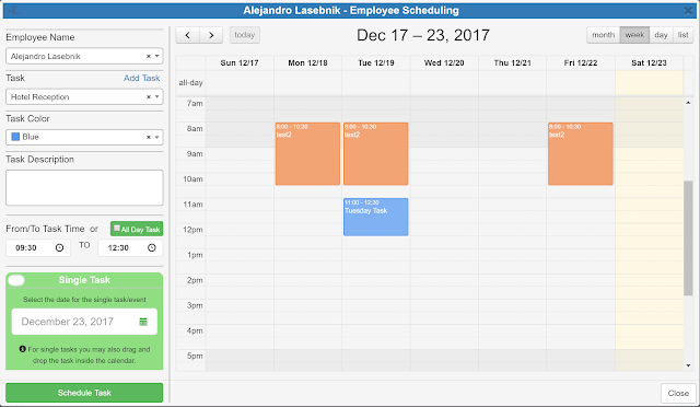 Employee Scheduling