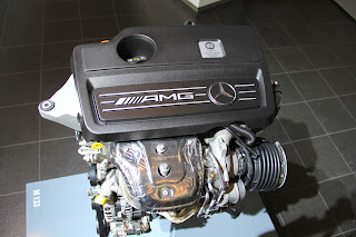 Mercedes-Benz A45 AMG 2.0 turbo good for crazy 185 HP per liter