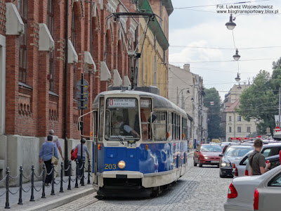 Konstal 102N #203 z MPK Kraków