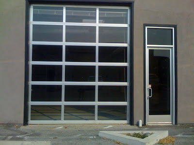 global fyzz: Industrial roll-up door, now featuring glass ... - Industrial roll-up door, now featuring glass (mountain view, CA)