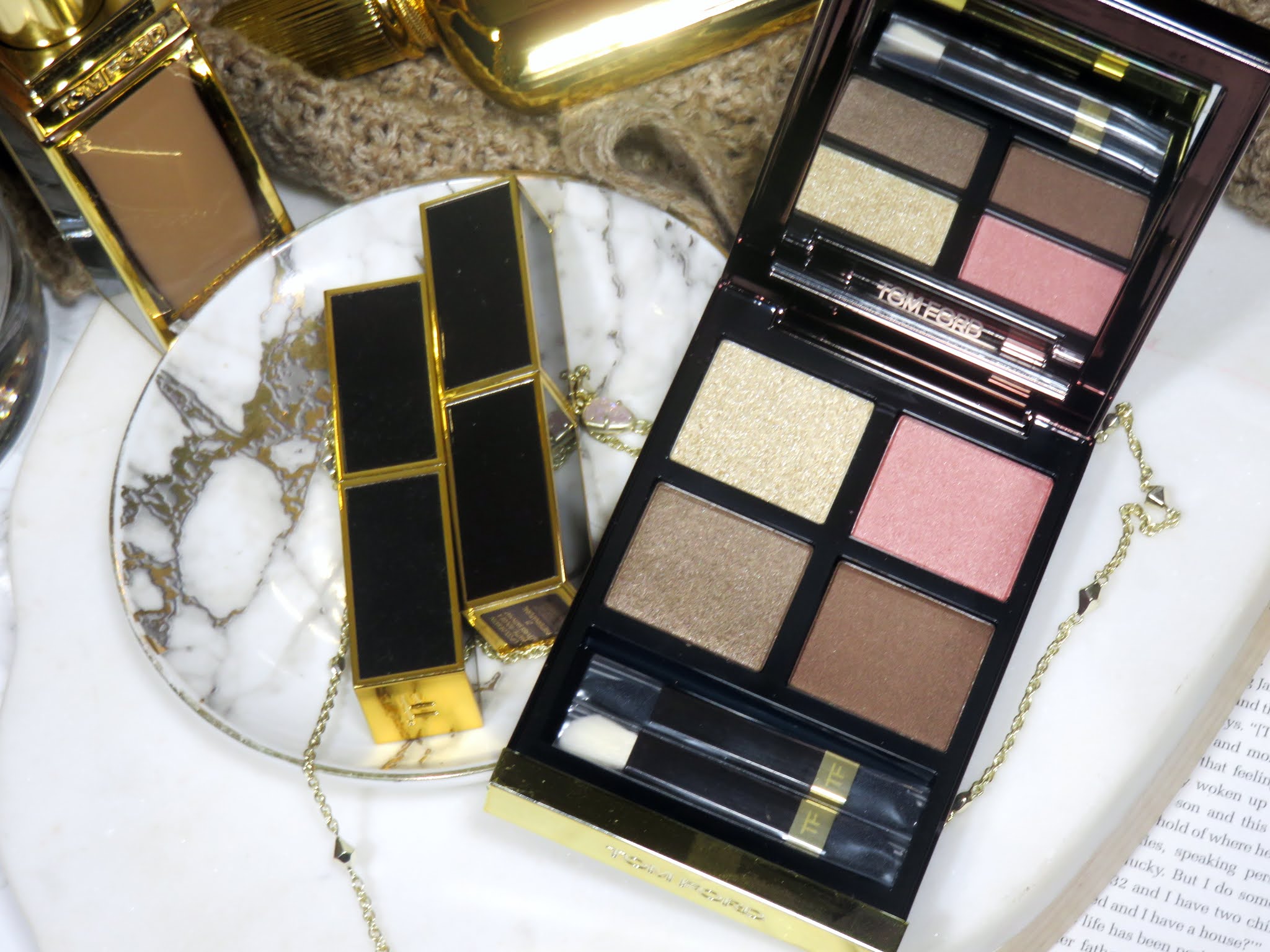 Tom Ford Visionaire Eye Color Quad Review and Swatches