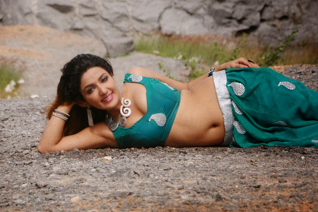Sonia Mann's Stunning Armpits and Navel Pics in Traditional Attire