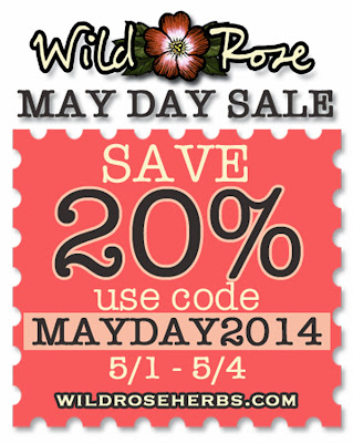 Wild Rose May Day Sale