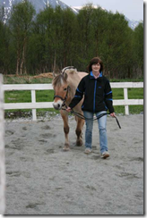 Mamma og Lea, april 09