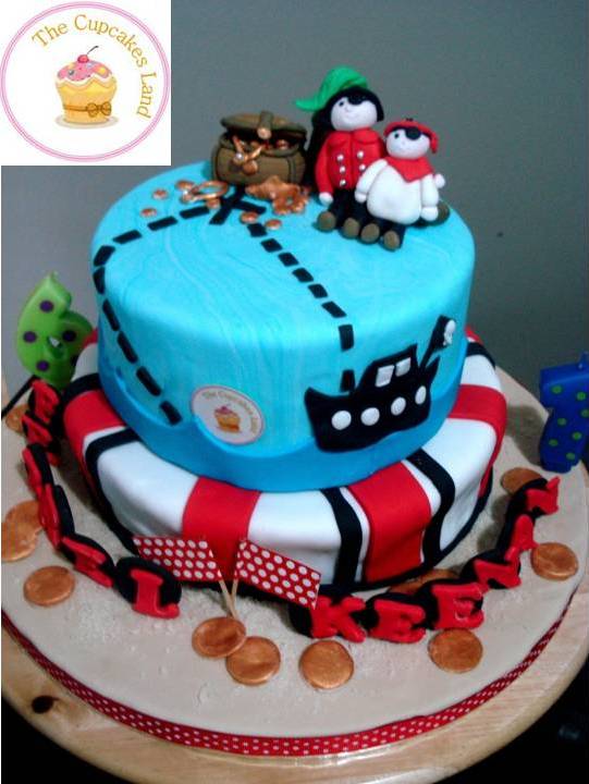 Pirate Birthday Cake