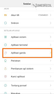  Clone app adalah suatu fitur yang memungkinkan kamu memiliki  Cara Menggandakan Aplikasi Tanpa Aplikasi (MI Only)