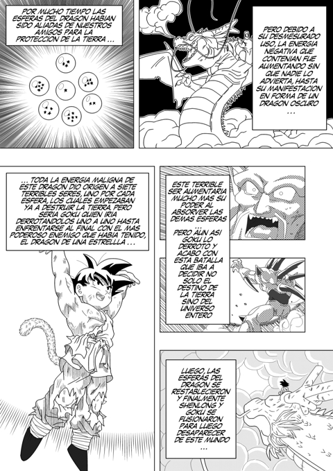 dragon ball af comic. de dragon ball gt trato de