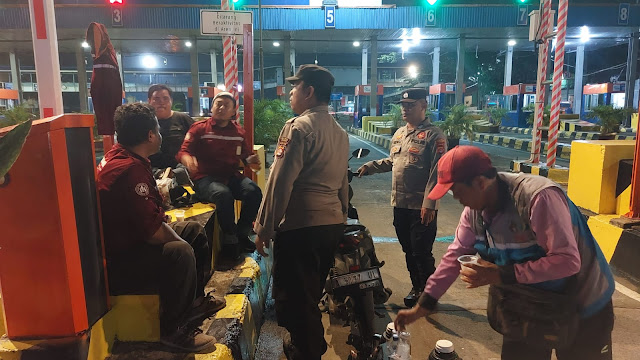 Patroli Blue Upaya Polsek Kskp Polres Cilegon Polda Banten Merak Menekan Aksi Tindak kriminalitas