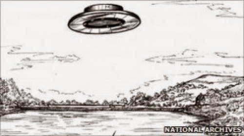 A Two Year Old Pointed Out An Alien Spaceship In The Sky