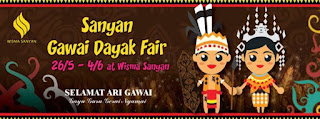 Sanyan Gawai Dayak Fair 2017 at Wisma Sanyan (26 May - 4 June 2017)