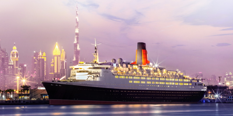 传奇邮轮伊丽莎白女王2号 入列雅高集团位于迪拜的酒店阵容