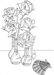 flower coloring pages