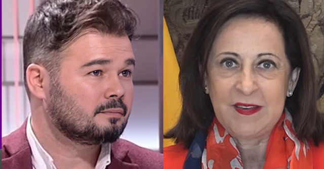 Gabriel Rufián y Margarita Robles