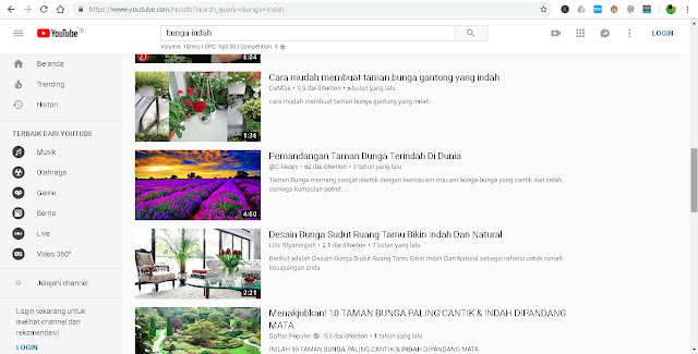 Cara Download Gambar Thumbnail Youtube Berbagai Ukuran - gambar bunga