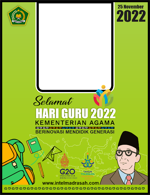 TWIBBON HARI GURU 2022