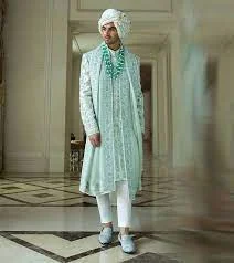 Sherwani Punjabi Designs Pics 2023 - Wedding Sherwani Collection - Boys Sherwani Punjabi Designs - Wedding Sherwani Hire - biyer sherwani pic - NeotericIT.com