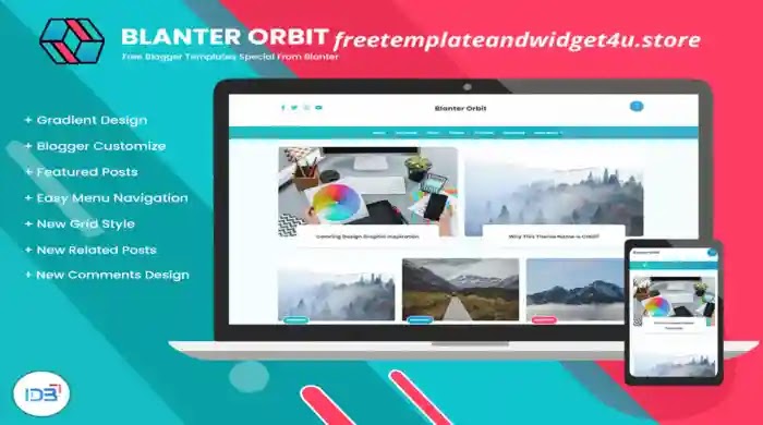 Blanter Orbit Blogger Template Free Download